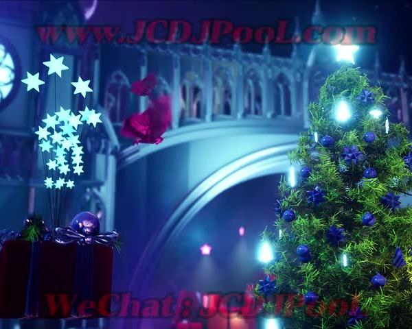 平安夜圣诞节声光电开场