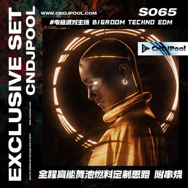 S065#电音派对主场 BigRoom Techno EDM BPM130-140 全程高能舞池燃料定制思路 附串烧