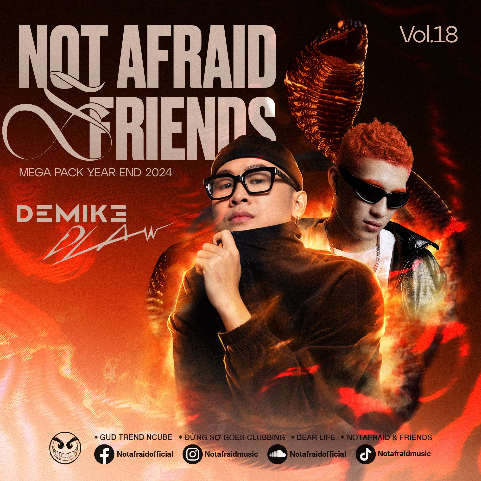 [ VIP Pack ] NOT AFRAID and FRIENDS Mega Pack Year End 2024 Vol 18 