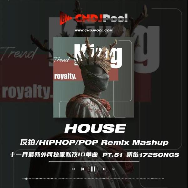 试听#House HIPHOP·Pop·反拍 Remix Mashup Pt.51 十一月最新外网独家整理单曲 精选172songs
