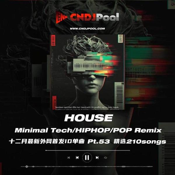 试听#House HIPHOP·Pop·Minimal Remix Mashup Pt.53 十二月最新外网独家整理单曲 精选210songs