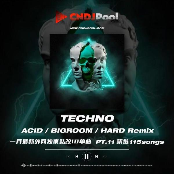 #Techno EDM Acid·Bigroom·Hard Remix Pt.11 一月最新外网单曲精选115songs