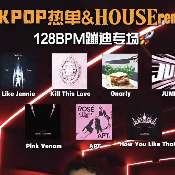 歌单推荐Pt.93 KPOP HOUSE Remix
