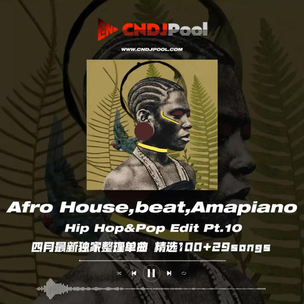#意境之声 · Afro House,Afrobeat,Amapiano Hip Hop&Pop Edit Pt.10 四月最新独家整理单曲 精选100+29songs