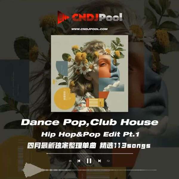 #Dance Pop,Club House Hip Hop&Pop Edit Pt.1 四月最新独家整理单曲 精选113songs
