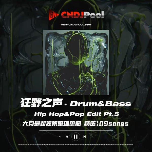 #狂野之声 · Drum&Bass Hip Hop&Pop Edit Pt.5 六月最新独家整理单曲 精选109songs