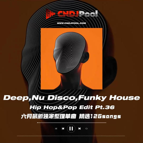 #律动之声 · Deep,Nu Disco,Funky House Hip Hop&Pop Edit Pt.36 六月最新独家整理单曲 精选126songs