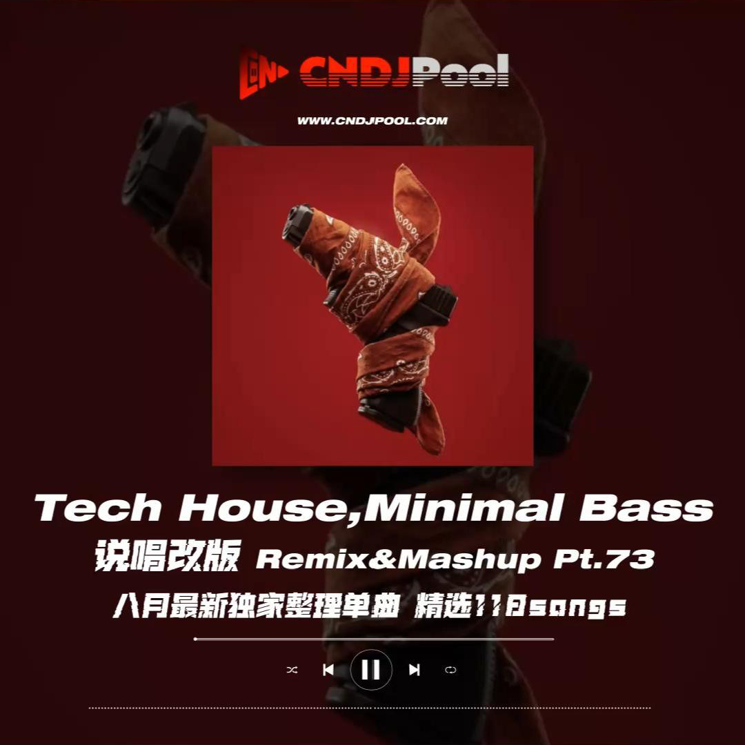 #Tech House,Minimal Bass 说唱改版 Remix&Mashup Pt.73 八月最新独家整理单曲 精选118songs