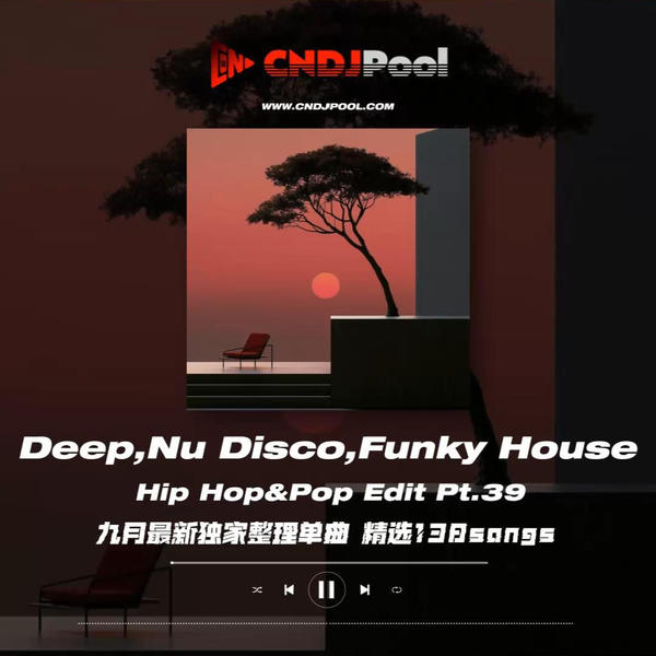 试听#Deep,Nu Disco,Funky House Hip Hop&Pop Edit Pt.39 九月最新独家整理单曲 精选138songs